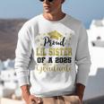 Super Proud Little Sister Of 2025 Graduate Graduation Family Unisex Sweatshirt