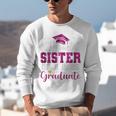 Super Proud Sister Of 2025 Graduate Senior Graduation Family Premium Tri-Blend Unisex Sweatshirt