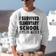 I Survived Elementary School Class Of 2018 Graduation Shirt Unisex Sweatshirt