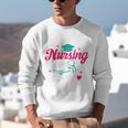 I Survived Nursing School Class Of 2026 Nurse Graduation Unisex Sweatshirt