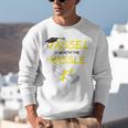 Tassel Worth The Hassle 2018 Graduation Quote Ylw Unisex Sweatshirt