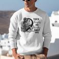 Thick Thighs And Kinky Smut Vibes Spicy Book Lovers Unisex Sweatshirt