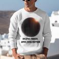 Total Solar Eclipse April 2024 Sky Watcher Memory Unisex Sweatshirt
