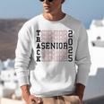 Track Senior Night Track Senior 2025 Graduation 60 Unisex Sweatshirt