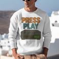 VHS Cassette Retro Analog Nostalgia Theme Premium Unisex Sweatshirt VHS Cassette Retro Analog Nostalgia Theme Premium Unisex Sweatshirt