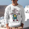 I Like Video Games Dogs And Maybe 3 People Gamer Introvert Raglan Baseball Tee Unisex Sweatshirt
