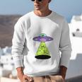 I Wanna Go Home Introvert UFO UAP Flying Saucer Trippy Alien Unisex Sweatshirt I Wanna Go Home Introvert UFO UAP Flying Saucer Trippy Alien Unisex Sweatshirt