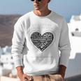 Wear In Memory Of I Miss My Mom Lung Cancer Awareness Premium Unisex Sweatshirt