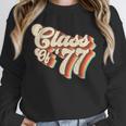 1977 Class Reunion Retro Class Of 77 High School Graduation Unisex Sweatshirt