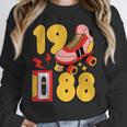1988 Retro Raised On 80s Music Old School Nostalgia Punk Unisex Sweatshirt