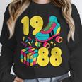 1988 Retro Raised In The 80s Old School Nostalgia Vibes Unisex Sweatshirt