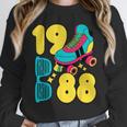 1988 Retro Raised In The 80s Old School Nostalgia Vibes Unisex Sweatshirt