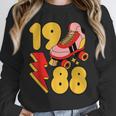 1988 Retro Roller Skate Vintage 80s Nostalgia Collector Unisex Sweatshirt