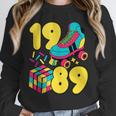 1989 Retro Raised In The 80s Old School Nostalgia Vibes Unisex Sweatshirt 1989 Retro Raised In The 80s Old School Nostalgia Vibes Unisex Sweatshirt
