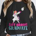 1st Grade Graduation Dabbing Unicorn Lover T-Shirt Kids Unisex Sweatshirt
