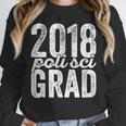 2018 Political Science Graduation Graduate Degree Unisex Sweatshirt