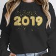 2019 Gold Confetti GraduationShirt High School College Unisex Sweatshirt