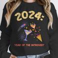 2024 Year Of The Introvert New Year Adventures Unisex Sweatshirt