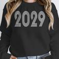 2029 Year Graduation Class Of Photo Shirt Retro Disco Unisex Sweatshirt