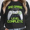 3rd Grade Level Complete Gamer Class Of 2026 Graduation Unisex Sweatshirt