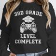 3rd Grade Level Complete Third Grade Graduation Video Gamer Unisex Sweatshirt