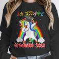 5th Grade Graduate Class 2021 Dabbing Unicorn Graduation Unisex Sweatshirt