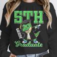 5th Grade Graduate Dinosaur Dab Graduation School Unisex Sweatshirt