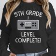 5th Grade Graduation Shirt Level Complete Video Gamer Unisex Sweatshirt