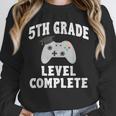 5th Grade Level Complete Gamer Class Of 2025 Graduation Unisex Sweatshirt