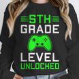 5th Grade Level Unlocked Back To School Gamer Graduation Unisex Sweatshirt