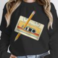 80's 90's Retro Music Party Costume Nostalgia Cassette Unisex Sweatshirt