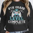 8th Grade Level Complete Graduation 2025 Class Eighth Grade Unisex Sweatshirt
