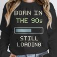 90s Baby Tired Millennial Burnout Nostalgia Parenting Unisex Sweatshirt