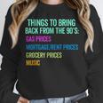 90's Lover Nineties 1990's Born Nostalgia Politics Unisex Sweatshirt