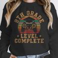 9th Grade Level Complete Ninth Grade Graduation Video Gamer Unisex Sweatshirt