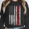 American Flag Loner Geeks Antisocial For Introvert Pride Unisex Sweatshirt