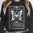 Anti-Social Butterfly Introvert Dislike People Unisex Sweatshirt Anti-Social Butterfly Introvert Dislike People Unisex Sweatshirt