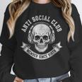 Anti Social Club Official Member Introvert Crest Unisex Sweatshirt Anti Social Club Official Member Introvert Crest Unisex Sweatshirt
