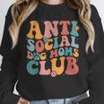 Anti Social Dog Moms Club Introvert Dog Mom Retro Men Women Unisex Sweatshirt Anti Social Dog Moms Club Introvert Dog Mom Retro Men Women Unisex Sweatshirt
