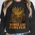 Antiques Collector Writing Retro Nostalgia Curiosity Unisex Sweatshirt
