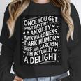 Anxiety Awkward Dark Humor Quote Introverts Sarcastic Unisex Sweatshirt Anxiety Awkward Dark Humor Quote Introverts Sarcastic Unisex Sweatshirt