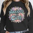 Anxious But Cute Introvert Floral Social Anxiety Unisex Sweatshirt Anxious But Cute Introvert Floral Social Anxiety Unisex Sweatshirt