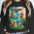 Aqua In The Skies Frutiger Aero Unisex Sweatshirt Aqua In The Skies Frutiger Aero Unisex Sweatshirt