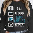 Athletic Trainer Eat Sleep Tape Ankles Graduation Unisex Sweatshirt