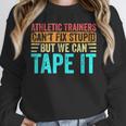 Athletic Trainers Fix Stupid Sports Graduation Vintage Unisex Sweatshirt