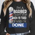 Barber Stylist Barber College Graduation Unisex Sweatshirt