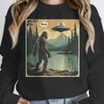 Bigfoot Sasquatch Alien Spaceship UFO Introvert Bruh Unisex Sweatshirt Bigfoot Sasquatch Alien Spaceship UFO Introvert Bruh Unisex Sweatshirt