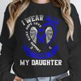 Blue In Memory Of Daughter Colon Cancer Awareness Shirts Unisex Sweatshirt Blue In Memory Of Daughter Colon Cancer Awareness Shirts Unisex Sweatshirt