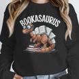 Book Dinosaur T-Rex Bookworm Dino Book Reading Unisex Sweatshirt