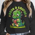 Book A Saurus Bookasaurus Dinosaur Book Girls Boys Toddler Unisex Sweatshirt